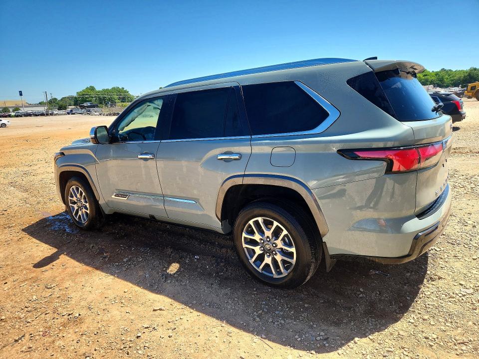 2025 Toyota Sequoia VIN 7SVAAABA4SX070257 COPART salvage auction — FRONT END, Al - Cert Of Title-Salvage Title, sold $46,500 on 2026-07-29 (photo 2)