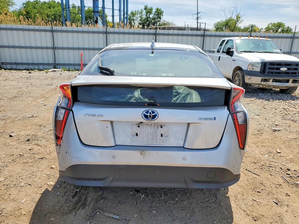 2017 Toyota Prius VIN JTDKARFU1H3034494 COPART salvage auction — REAR END, Il - Junking Cert Of A Vehicle, sold $3,750 on 2026-07-22 (photo 6)