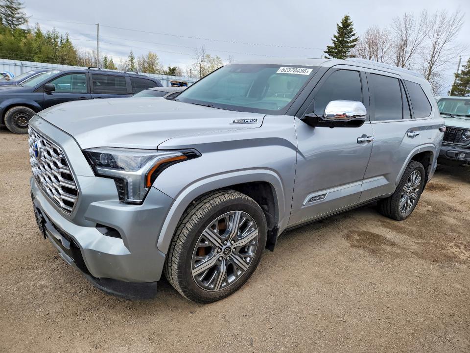 2024 Toyota Sequoia VIN 7SVAAABA8RX021301 — COPART salvage auction photo