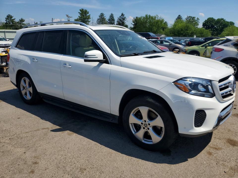 2017 Mercedes-benz Gls-klasse VIN 4JGDF6EE8HA957968 COPART salvage auction — MECHANICAL, PA - CERT OF TITLE (P), sold $7,600 on 2026-09-08 (photo 4)