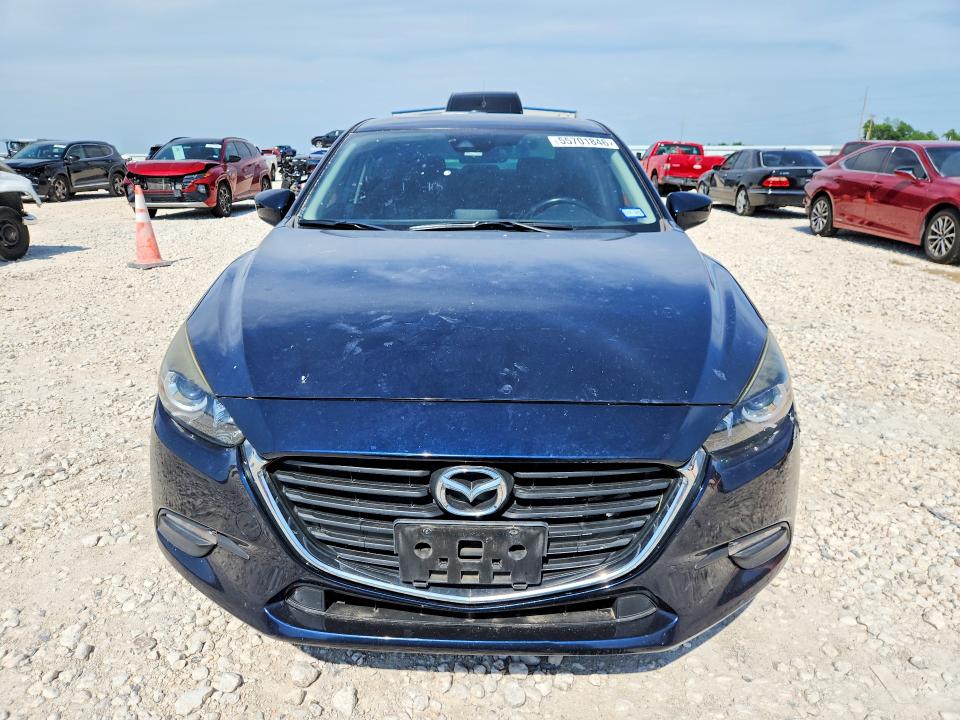 2018 Mazda 3 VIN 3MZBN1V34JM238884 COPART salvage auction — REAR END, Tx - Salvage Vehicle Title, sold $4,350 on 2026-07-09 (photo 5)