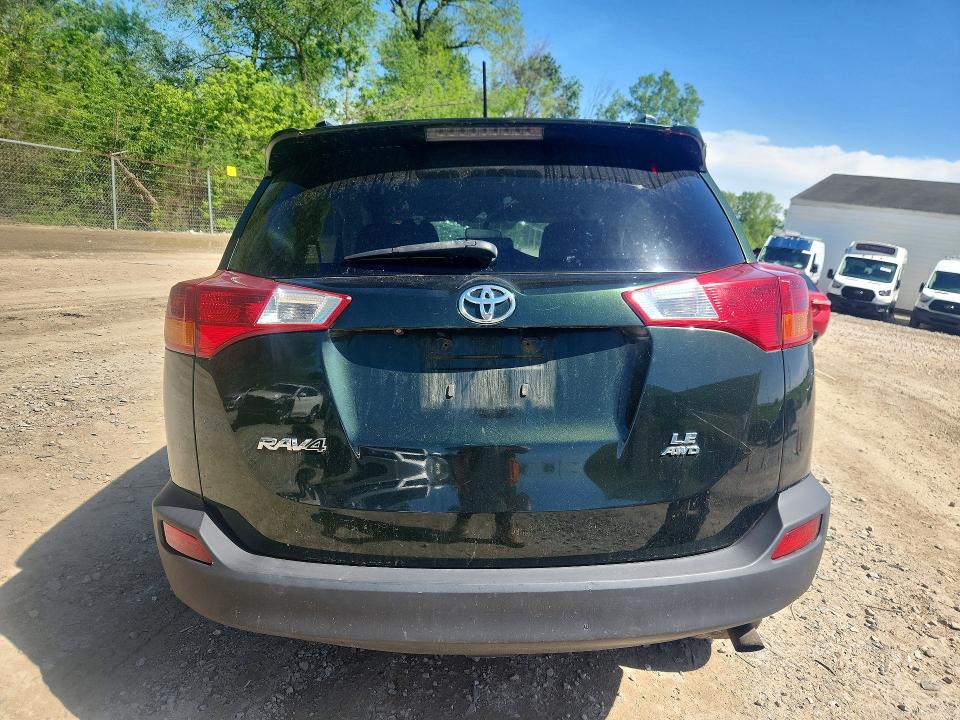 2013 Toyota Rav 4 VIN JTMBFREV1DD035287 COPART salvage auction — FRONT END, Oh - Cert Of Title-Salvage, sold $800 on 2026-07-15 (photo 6)