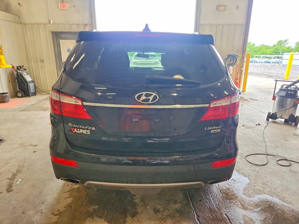 2013 Hyundai Santa fe VIN KM8SRDHF8DU011451 COPART salvage auction — FRONT END, Il - Salvage Certificate, sold $1,350 on 2026-07-28 (photo 6)