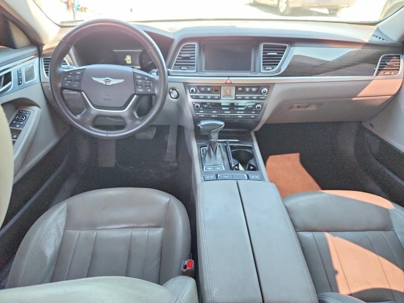 2018 Genesis VIN KMHGN4JE8JU235396 COPART salvage auction — VANDALISM, Oh - Cert Of Title-Salvage, sold $3,550 on 2026-07-24 (photo 8)