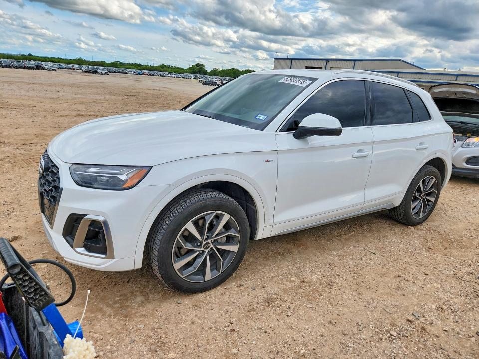 2023 Audi Q5 VIN WA1EAAFY4P2121287 — COPART salvage auction photo