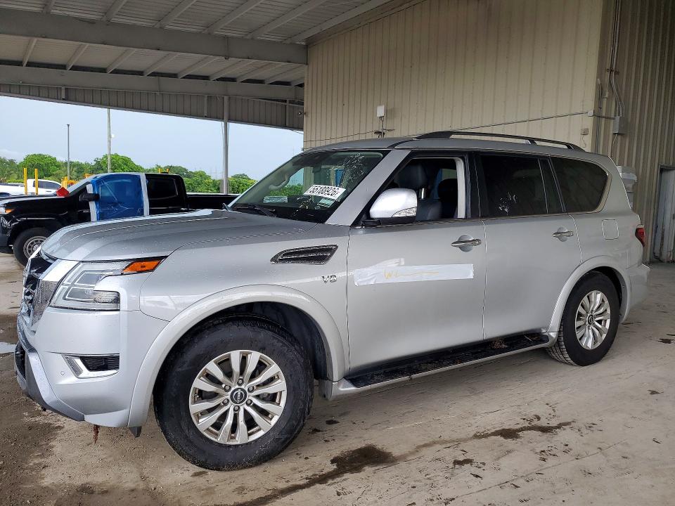 2022 Nissan VIN JN8AY2AC5N9162957 COPART salvage auction — WATER/FLOOD, Fl - Certificate Of Destruction, sold $5,200 on 2026-07-22 (photo 1)