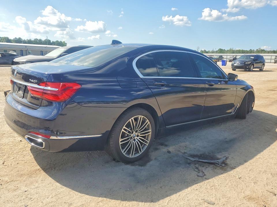 2017 BMW 7er VIN WBA7E2C36HG741321 COPART salvage auction — UNDERCARRIAGE, Sc - Cert Of Title-Salvage, sold $8,000 on 2026-07-13 (photo 3)