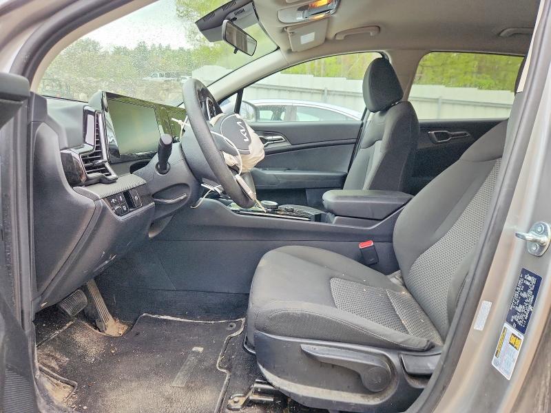 2025 Kia Sportage VIN KNDPU3DG8S7230584 COPART salvage auction — FRONT END, Vt - Cert Of Title-Salvage Vehicle, sold $7,100 on 2026-07-27 (photo 7)