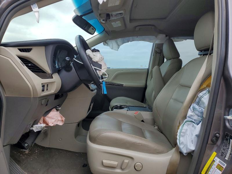 2015 Toyota Sienna VIN 5TDYK3DC0FS651525 COPART salvage auction — FRONT END, Tx - Salvage Vehicle Title, sold $1,350 on 2026-07-10 (photo 7)