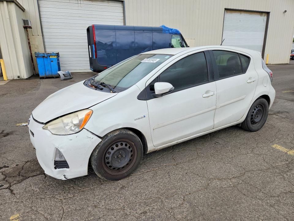 2013 Toyota Prius VIN JTDKDTB32D1050727 COPART salvage auction — FRONT END, Or - Certificate Of Title, sold $150 on 2026-07-20 (photo 1)