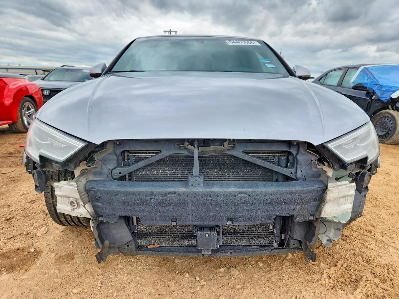 2018 Audi A3 VIN WAUB8GFF4J1066081 COPART salvage auction — Front End, TX - SALVAGE VEHICLE TITLE, sold $5,100 on 2026-07-09 (photo 5)