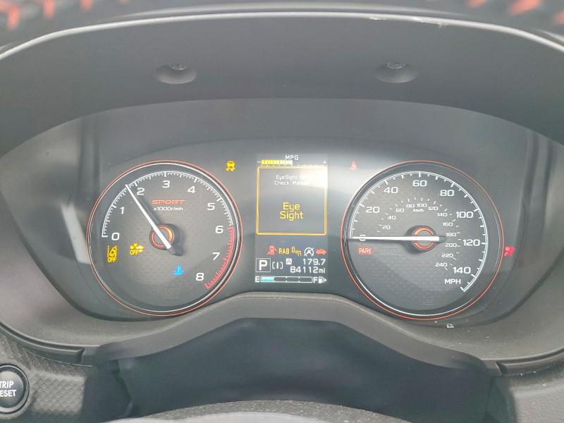 2021 Subaru Forester VIN JF2SKARC3MH587454 COPART salvage auction — SIDE, Tx - Salvage Vehicle Title, sold $3,450 on 2026-07-21 (photo 9)