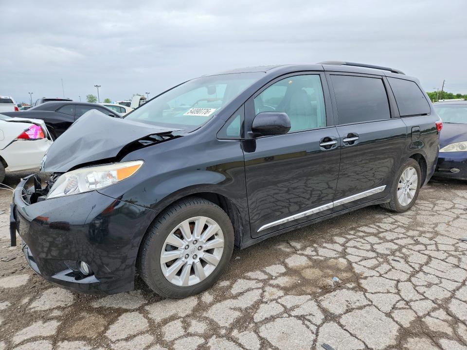 2015 Toyota VIN 5TDDK3DC6FS119680 COPART salvage auction — FRONT END, IN - CERTIFICATE OF TITLE, sold $4,250 on 2026-07-24 (photo 1)
