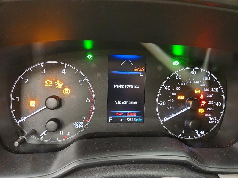 2023 Toyota Corolla VIN JTDBCMFE4PJ008603 COPART salvage auction — FRONT END, Mi - Scrap Certificate Of Title, sold $3,550 on 2026-07-23 (photo 9)