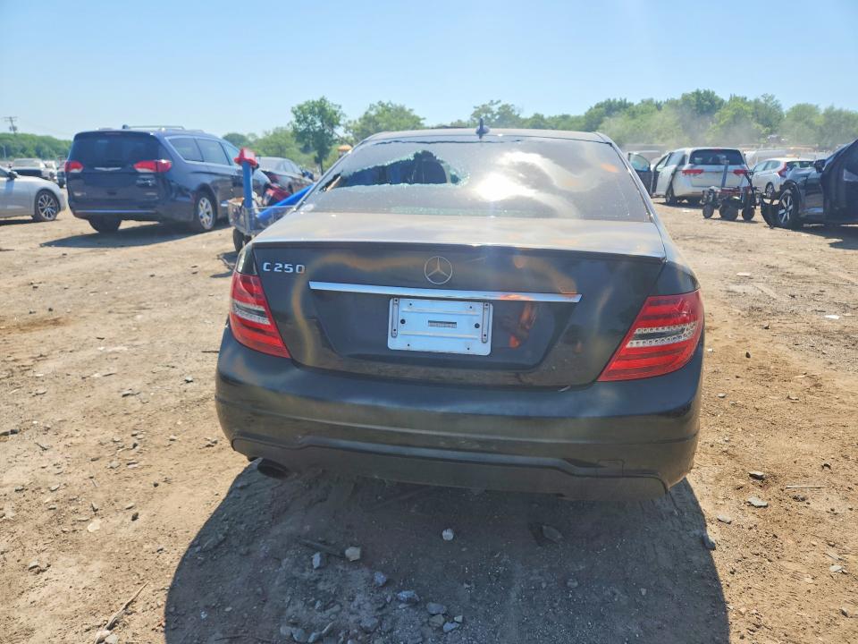 2013 Mercedes-benz VIN WDDGF4HB0DR243101 COPART salvage auction — VANDALISM, Pa - Certificate Of Salvage, sold $775 on 2026-07-09 (photo 6)