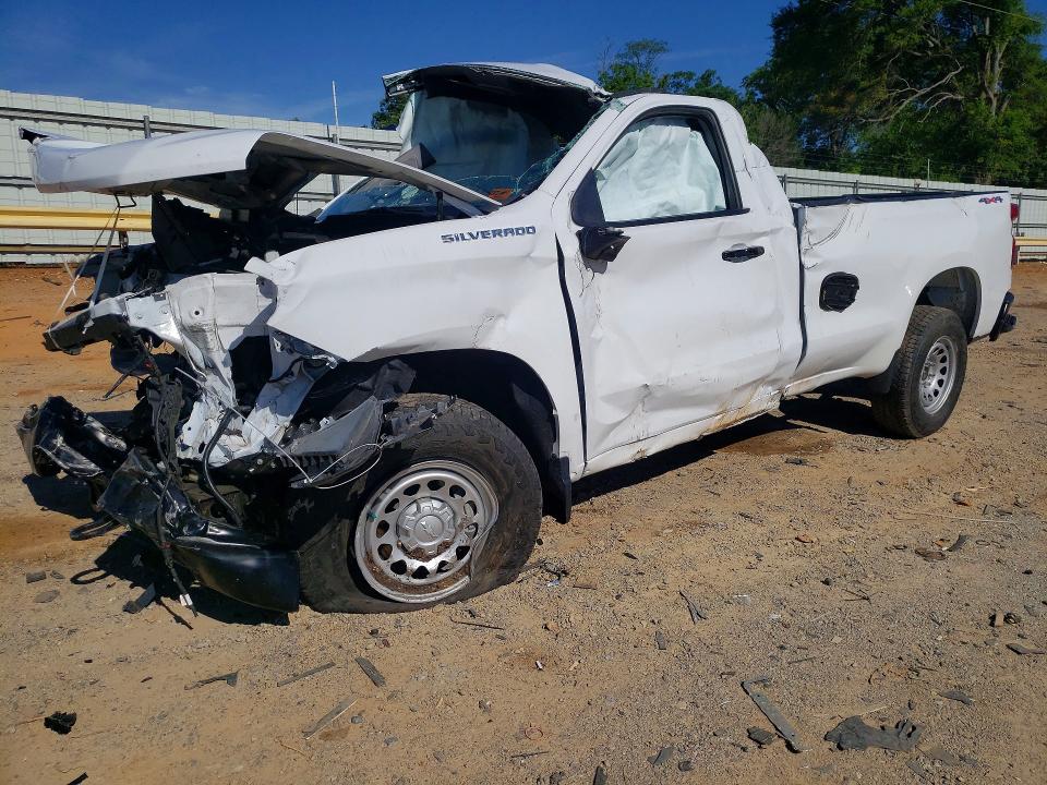 2024 Chevrolet Silverado VIN 3GCNDAEK8RG121118 COPART salvage auction — ROLLOVER, Va - Cert Of Title - Salvage, sold $3,150 on 2026-07-06 (photo 1)
