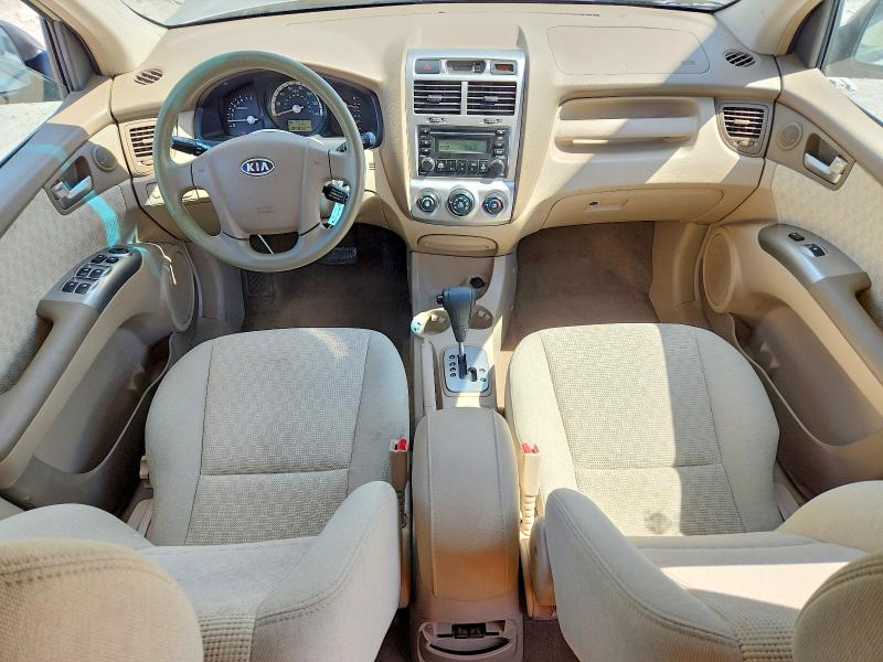 2007 Kia Sportage VIN KNDJE723377440057 COPART salvage auction — UNDERCARRIAGE, Il - Salvage Certificate, sold $275 on 2026-07-20 (photo 8)