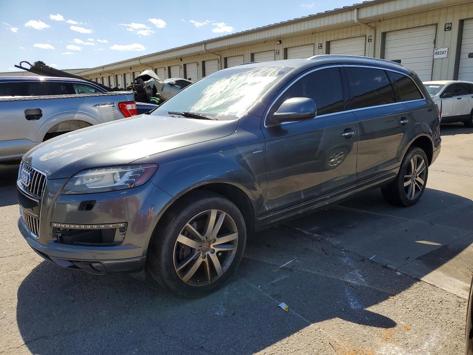 2015 Audi Q7 VIN WA1LGAFE2FD015791 COPART salvage auction — FRONT END, Ky - Certificate Of Title, sold $2,700 on 2026-08-24 (photo 1)