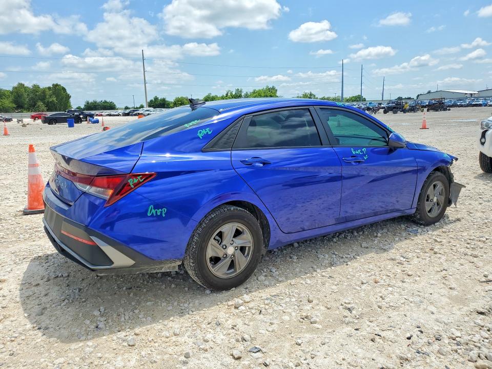 2024 Hyundai Elantra VIN KMHLL4DG3RU851827 COPART salvage auction — FRONT END, Tx - Salvage Vehicle Title, sold $3,600 on 2026-07-09 (photo 3)