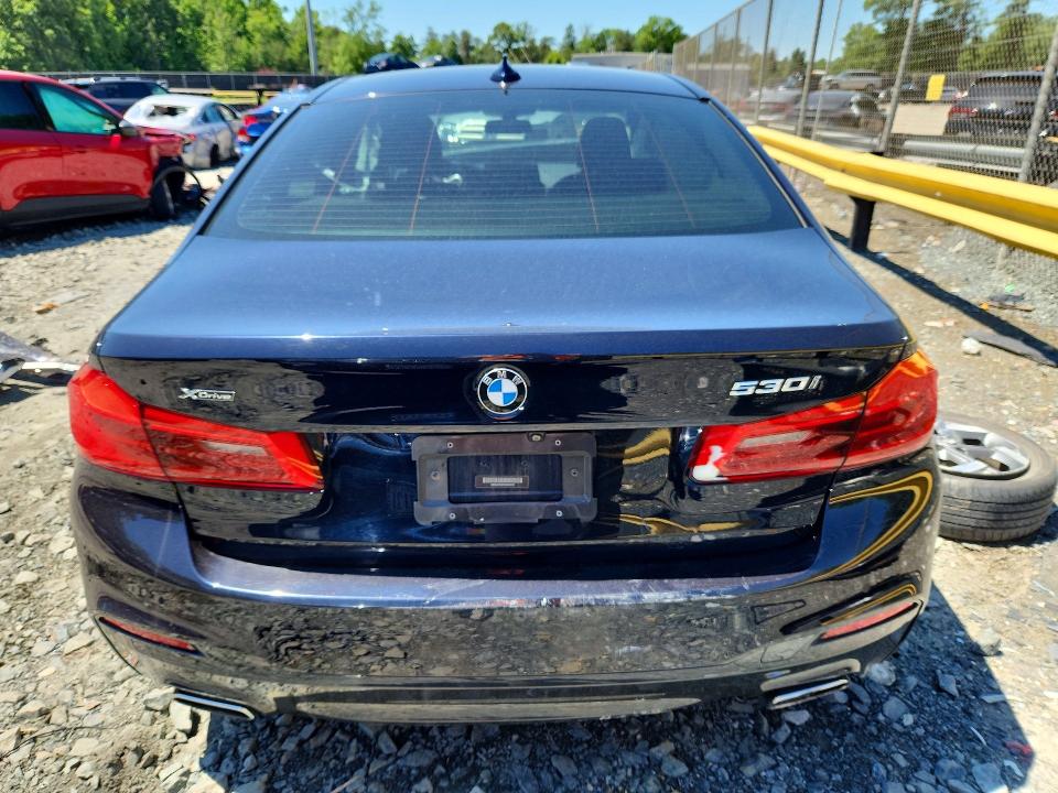 2017 BMW 5er VIN WBAJA7C31HG904472 COPART salvage auction — FRONT END, Md - Cert Of Salvage > 75% Damage, sold $4,150 on 2026-07-10 (photo 7)