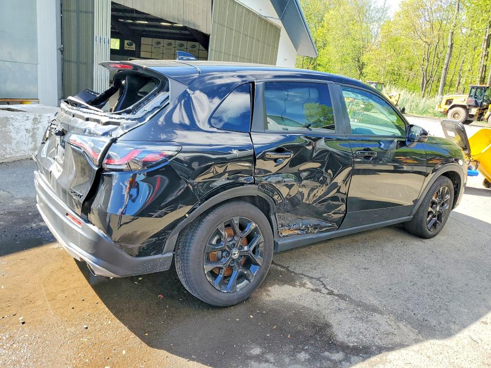 2023 Honda Hr-v VIN 3CZRZ2H58PM705526 COPART salvage auction — REAR END, Ct - Certificate Of Title, sold $9,500 on 2026-07-28 (photo 3)