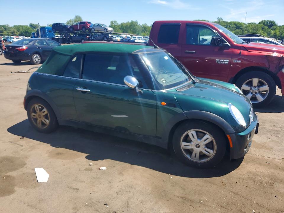 2008 Mini Cooper VIN WMWRF33558TG18388 COPART salvage auction — WATER/FLOOD, Ct - Cert Of Title-Flood Salvage, sold $450 on 2026-07-17 (photo 4)