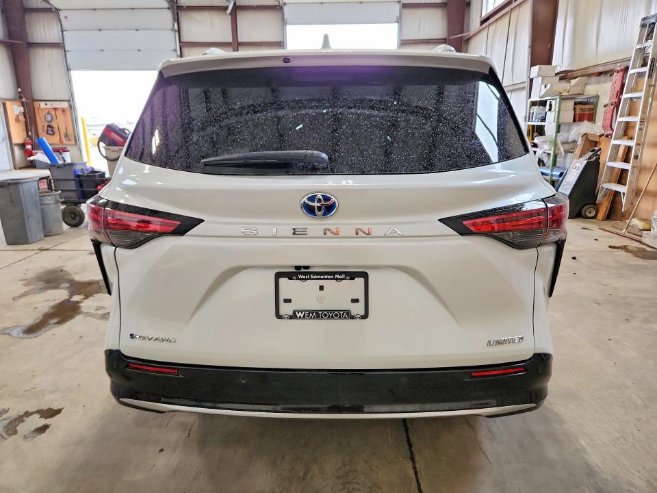 2025 Toyota Sienna VIN 5TDGSKFC7SS197139 COPART salvage auction — FRONT END, AB - BOS - SALVAGE, sold $18,450 on 2026-07-09 (photo 6)