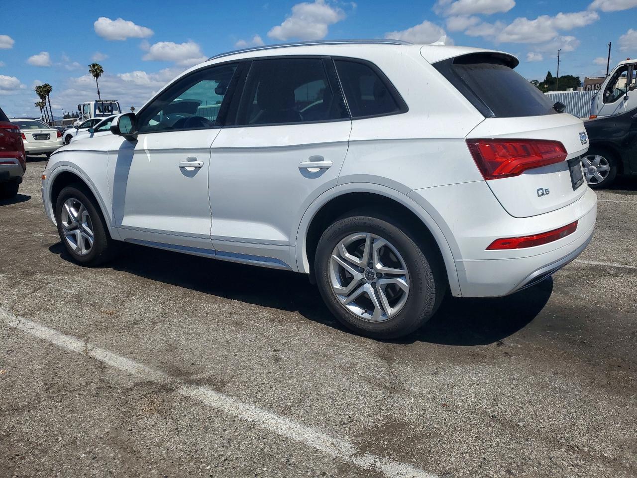 2018 Audi Q5 VIN WA1ANAFY0J2246961 COPART salvage auction — Front End, CA - SALVAGE CERTIFICATE, sold $8,200 on 2026-07-10 (photo 2)