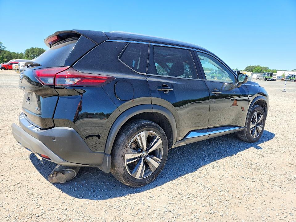 2021 Nissan VIN JN8AT3CA1MW000582 COPART salvage auction — REAR END, Nc - Salvage Certificate Of Title, sold $225 on 2026-07-27 (photo 3)