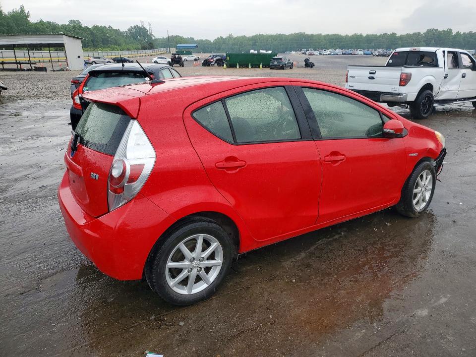 2013 Toyota VIN JTDKDTB33D1031524 COPART salvage auction — FRONT END, Tn - Salvage Certificate, sold $750 on 2026-07-02 (photo 3)