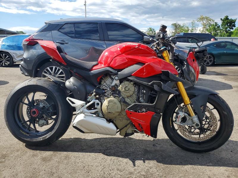 2021 Ducati Streetfighter VIN ZDMFAKNWXMB006709 COPART salvage auction — FRONT END, Nj - Cert Of Title-Salvage, sold $500 on 2026-07-30 (photo 1)