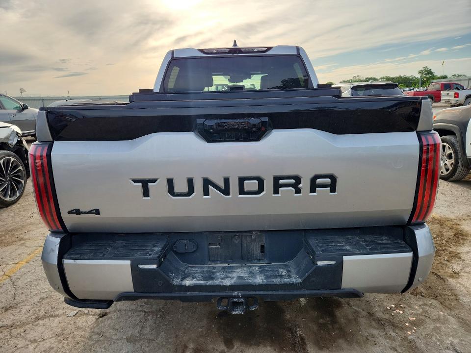 2022 Toyota VIN 5TFNA5DB4NX033593 COPART salvage auction — HAIL, Ks - Cert Of Title-Salvage, sold $27,250 on 2026-07-20 (photo 6)