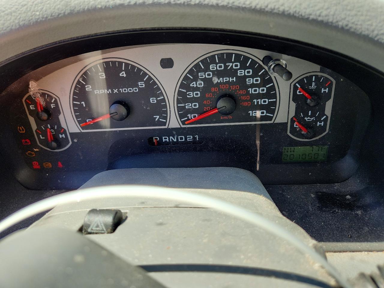2007 Ford F-150 Lightning VIN 1FTRW12W17KC64341 COPART salvage auction — Front End, TN - SALVAGE CERTIFICATE, sold $675 on 2026-07-09 (photo 9)
