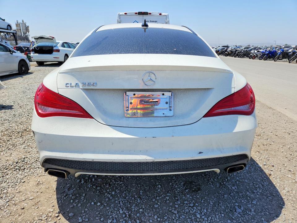 2015 Mercedes-benz Cla-klasse VIN WDDSJ4EBXFN279658 COPART salvage auction — FRONT END, Ca - Salvage Certificate, sold $1,300 on 2026-07-10 (photo 6)
