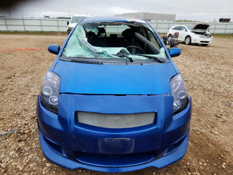 2007 Toyota Yaris VIN JTDJT923875125588 COPART salvage auction — FRONT END, Nd - Cert Of Title - Salvage Vehicl, sold $300 on 2026-07-06 (photo 5)