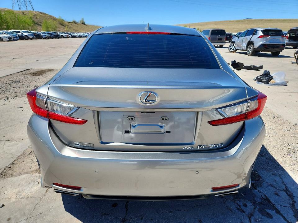 2016 Lexus Rc VIN JTHSM5BC6G5000288 COPART salvage auction — FRONT END, WY - DIS/DLR/EXP ONLY CLEAN TITLE, sold $5,200 on 2026-07-27 (photo 6)