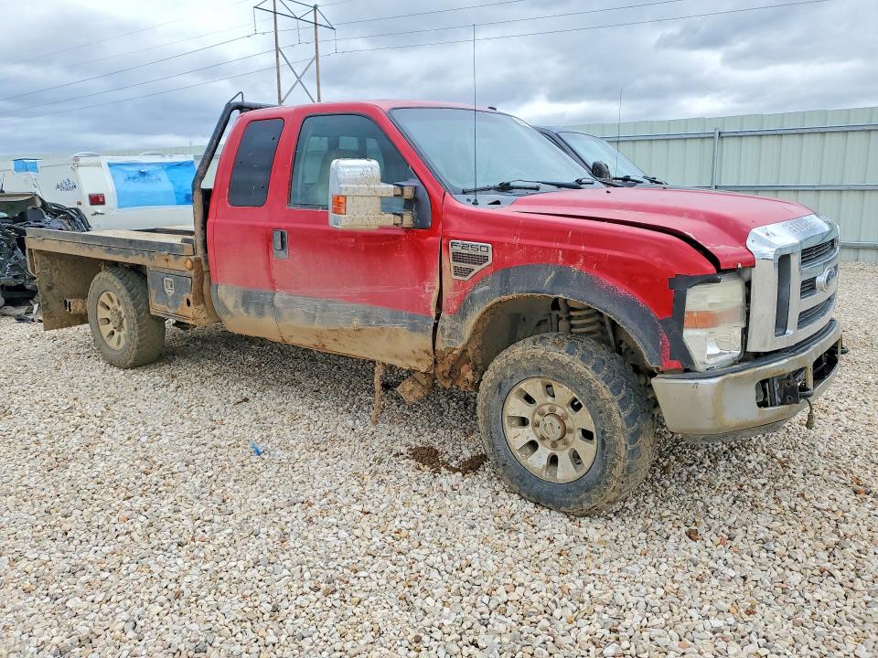 2008 Ford F250 VIN 1FTSX21R88EA20010 COPART salvage auction — FRONT END, Wy - Certificate Of Title, sold $1,100 on 2026-07-29 (photo 4)