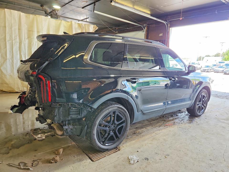 2025 Kia VIN 5XYP5DGC1SG627326 COPART salvage auction — REAR END, Pa - Certificate Of Salvage, sold $14,100 on 2026-07-30 (photo 3)