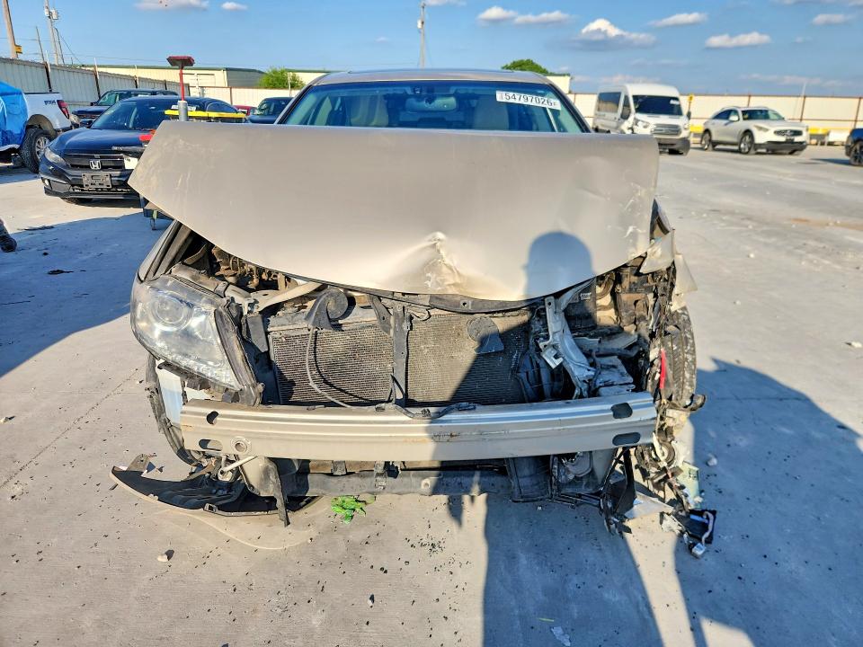 2013 Lexus ES VIN JTHBK1GG8D2028309 COPART salvage auction — FRONT END, Tx - Salvage Vehicle Title, sold $2,200 on 2026-07-10 (photo 5)