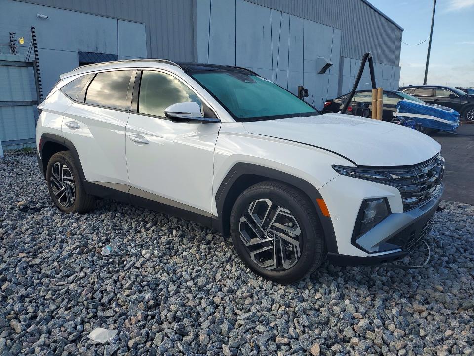 2026 Hyundai Tucson VIN KM8JEDD1XTU473235 COPART salvage auction — FRONT END, Fl - Cert Of Title Slvg Rebuildable, sold $25 on 2026-07-29 (photo 4)