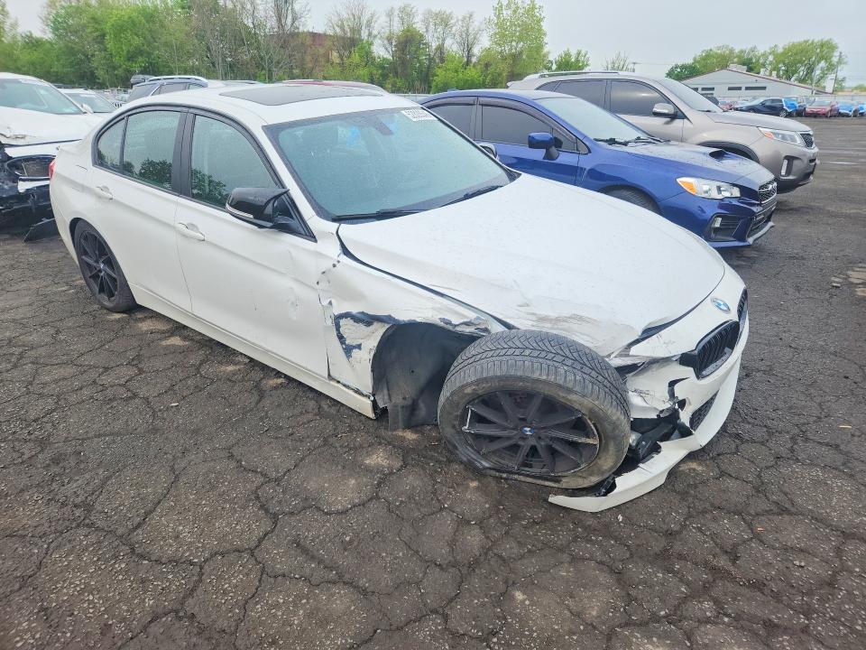 2017 BMW 3er VIN WBA8E5G59HNU41379 COPART salvage auction — FRONT END, Ct - Cert Of Title-Salvage, sold $850 on 2026-07-17 (photo 4)