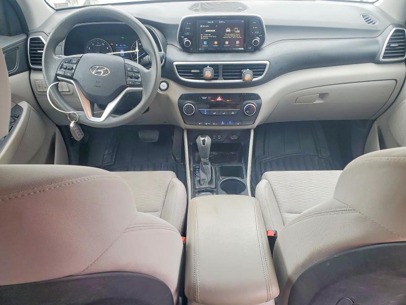 2021 Hyundai Tucson VIN KM8J33A44MU338963 COPART salvage auction — FRONT END, Mo - Salvage Certificate Of Title, sold $4,500 on 2026-07-10 (photo 8)