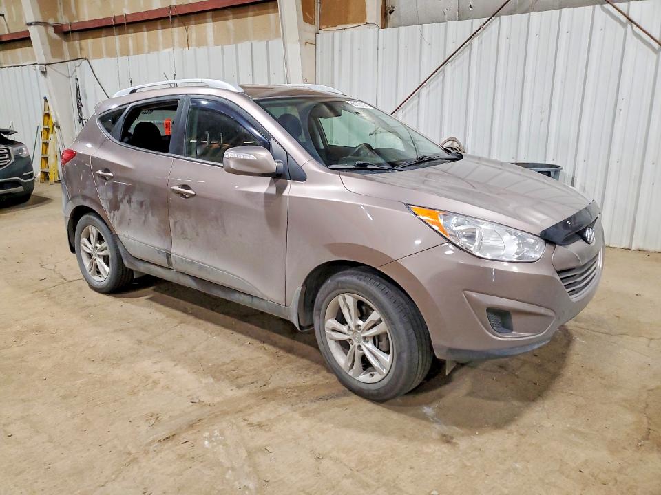 2012 Hyundai VIN KM8JUCAC7CU353007 COPART salvage auction — VANDALISM, Ak - Bill Of Sale- Salvage, sold $25 on 2026-07-28 (photo 4)