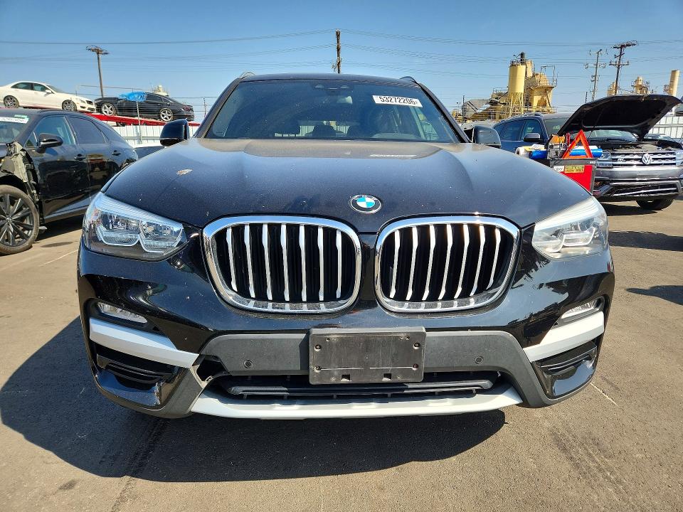 2019 BMW VIN 5UXTR7C55KLF27800 COPART salvage auction — REAR END, Ca - Salvage Certificate, sold $7,000 on 2026-07-13 (photo 5)