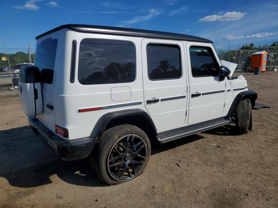 2025 Mercedes-benz G-klasse VIN W1NWM0AB4SX035187 COPART salvage auction — FRONT END, Md - Cert Of Salvage > 75% Damage, sold $425 on 2026-07-21 (photo 3)