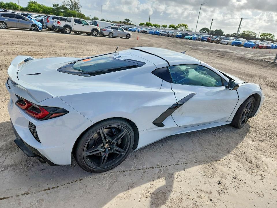2024 Chevrolet Corvette stingray VIN 1G1YA2D48R5117102 COPART salvage auction — FRONT END, Fl - Cert Of Title Slvg Rebuildable, sold $18,900 on 2026-07-08 (photo 3)