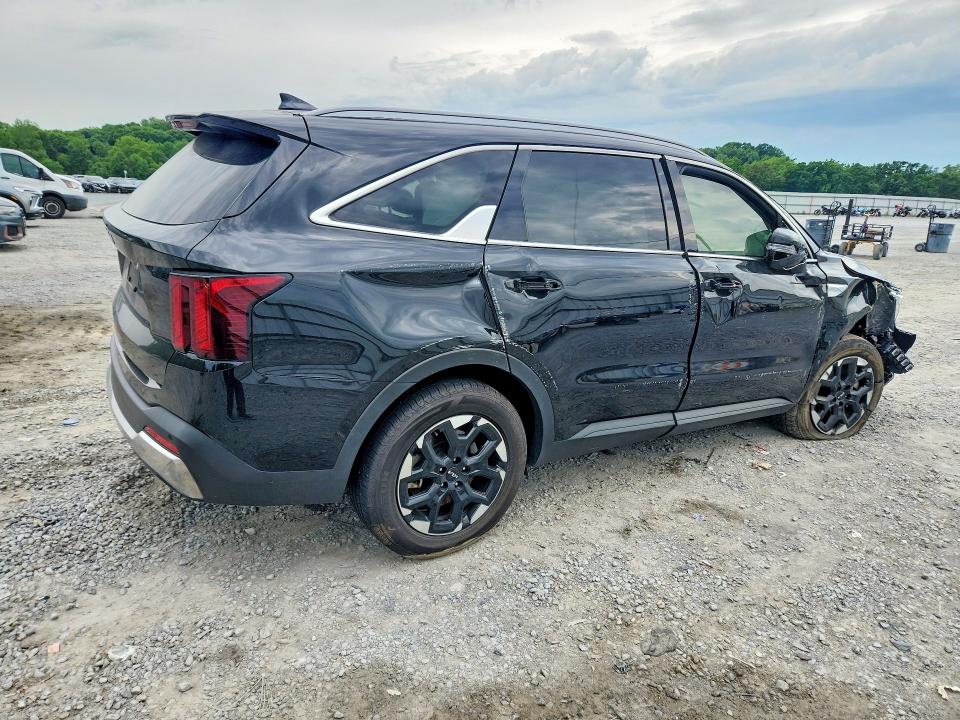 2024 Kia Sorento VIN 5XYRL4JC8RG275699 COPART salvage auction — FRONT END, Nc - Salvage Certificate Of Title, sold $175 on 2026-07-29 (photo 3)