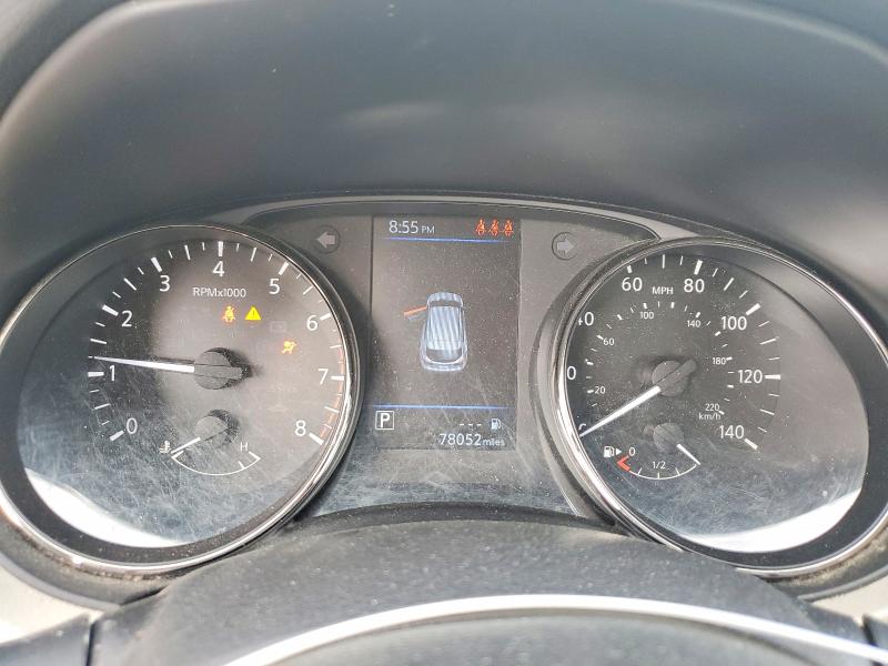 2021 Nissan Rogue VIN JN1BJ1BW5MW452707 COPART salvage auction — REAR END, Id - Salvage Certificate Of Title, sold $4,450 on 2026-07-07 (photo 9)