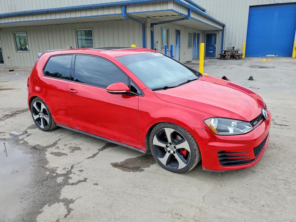 2015 Volkswagen Gti VIN 3VWYT7AU1FM057329 COPART salvage auction — FRONT END, Pa - Certificate Of Salvage, sold $5,100 on 2026-07-02 (photo 4)