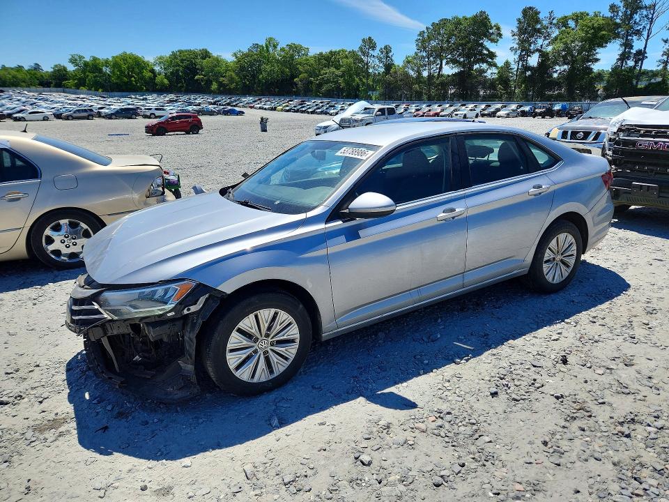 2019 Volkswagen Jetta VIN 3VWCB7BU6KM265891 COPART salvage auction — FRONT END, Ga - Cert Of Title-Salvage, sold $1,900 on 2026-07-02 (photo 1)
